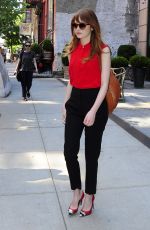 EMMA STONE Out and About in New York 1707
