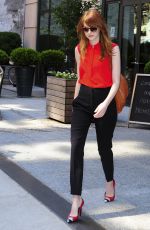 EMMA STONE Out and About in New York 1707