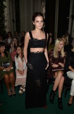 EMMA WATSON at Valentino Fashion Show in Paris