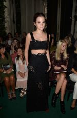 EMMA WATSON at Valentino Fashion Show in Paris