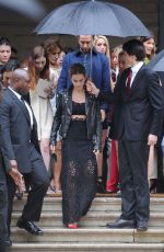 EMMA WATSON at Valentino Fashion Show in Paris