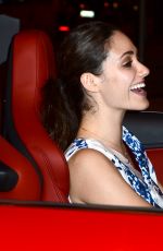 EMMY ROSSUM Arrives at Craig