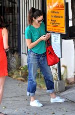 EMMY ROSSUM Heading to a Spa in Beverly Hills
