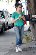 EMMY ROSSUM Heading to a Spa in Beverly Hills