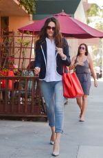 EMMY ROSSUM Out and About in Beverly Hills