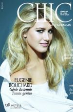 EUGENIE BOUCHARD in Chic Magazine, Summer 2014 Issue