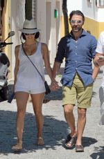 EVA LONGORIA and Jose Antonio Baston Out and About in Marbella