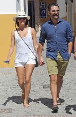EVA LONGORIA and Jose Antonio Baston Out and About in Marbella