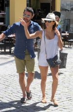 EVA LONGORIA and Jose Antonio Baston Out and About in Marbella