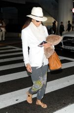 EVA LONGORIA Arrives at Los Angeles International Airport