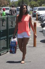 EVA LONGORIA in Shorts Out and About in Los Angeles
