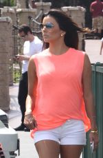 EVA LONGORIA in Shorts Out and About in Los Angeles