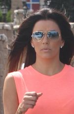 EVA LONGORIA in Shorts Out and About in Los Angeles