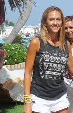 EVA LONGORIA Out and About in Marbella