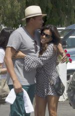 EVA LONGORIA Out and About in Marbella