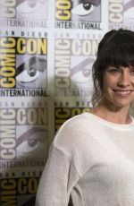 EVANGELINE LILLY at Legendary Pictures Panel at Comic-con