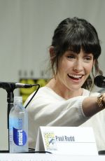 EVANGELINE LILLY at Marvel Studios Panel at Comic-con in San Diego