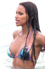 FANNY NEGUESHA in Bikini at a Beach in Miami