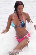 FANNY NEGUESHA in Bikini at a Beach in Miami