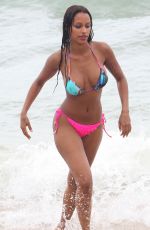 FANNY NEGUESHA in Bikini at a Beach in Miami
