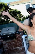 FRANCIA RAISA in Bikini at hHer Birthday Party in Malibu