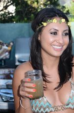 FRANCIA RAISA in Bikini at hHer Birthday Party in Malibu