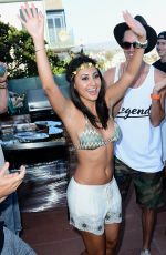 FRANCIA RAISA in Bikini at hHer Birthday Party in Malibu