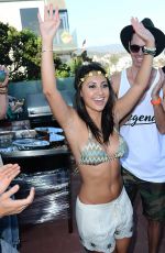 FRANCIA RAISA in Bikini at hHer Birthday Party in Malibu