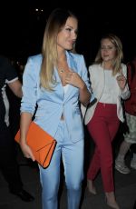 GEMMA MERA Leaving Australasia Restaurant in Manchester