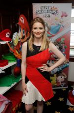 GILLIAN JACOBS at Nintendo Lounge at Comic-con 2014 in San Diego