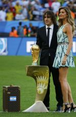 GISELE BUNDCHEN at 2014 Fifa World Cup Final Rio De Janeiro