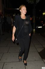 HAYDEN PANETTIERE and Wladimir Klitchko Out for Dinner in London