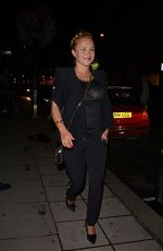 HAYDEN PANETTIERE and Wladimir Klitschko Out for Dinner in London