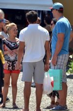 HAYDEN PANETTIERE Out and About in Portofino