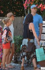 HAYDEN PANETTIERE Out and About in Portofino