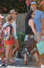 HAYDEN PANETTIERE Out and About in Portofino