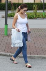 HELEN FLANAGA Out at Trafford Centre
