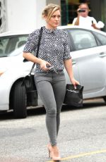 HILARY DUFF at Mac Cosmetics in West Hollywood