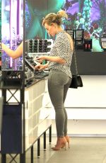 HILARY DUFF at Mac Cosmetics in West Hollywood