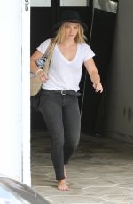 HILARY DUFF Leaves a Gym in Los Angeles 1607