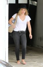 HILARY DUFF Leaves a Gym in Los Angeles 1607