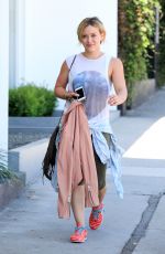 HILARY DUFF Leaves a Gym in West Hollywood 3007