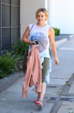 HILARY DUFF Leaves a Gym in West Hollywood 3007