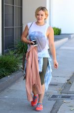 HILARY DUFF Leaves a Gym in West Hollywood 3007