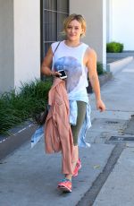 HILARY DUFF Leaves a Gym in West Hollywood 3007