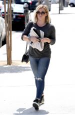 HILARY DUFF Out and About in Los Angeles 1707