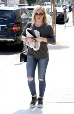 HILARY DUFF Out and About in Los Angeles 1707