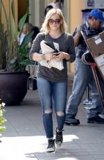 HILARY DUFF Out and About in Los Angeles 1707