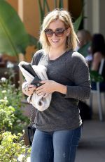 HILARY DUFF Out and About in Los Angeles 1707