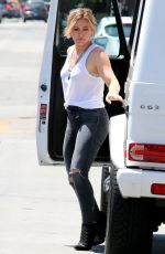 HILARY DUFF Out and About in West Hollywood 2107